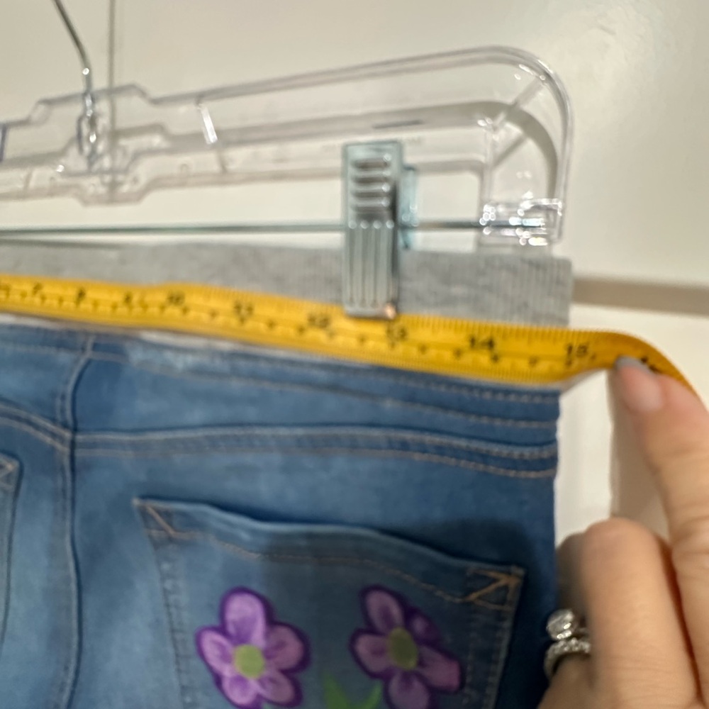 LEI Blue Denim with Gray Waistband